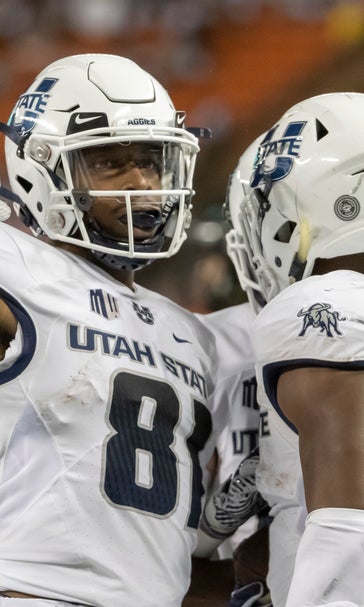 No. 14 Utah State achieving success with rapid-fire offense